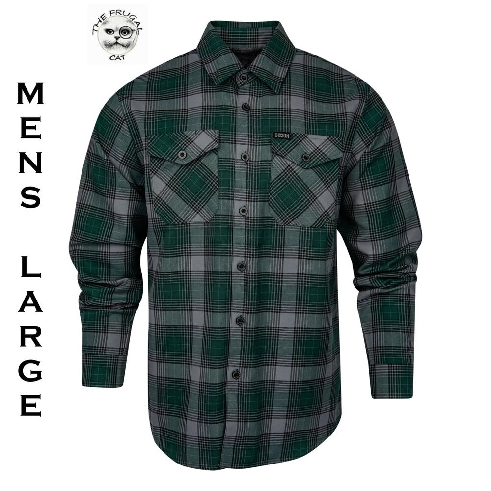 DIXXON FLANNEL - SMOKY MOUNTAINS Flannel Shirt - Men's Large